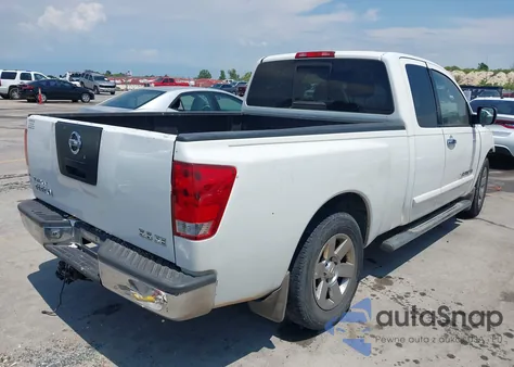 2007 Nissan Titan Se from USA, damaged, VIN 1N6BA06A77N225578